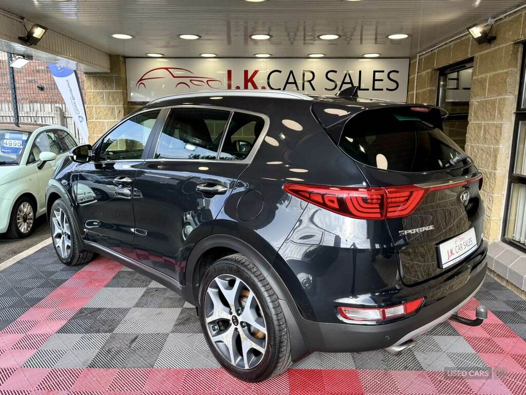 Kia Sportage 2.0 Crdi Gt-line Awd Black #5