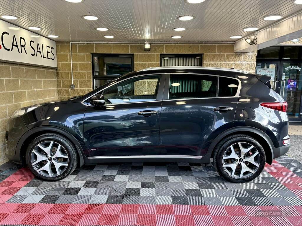 Kia Sportage 2.0 Crdi Gt-line Awd Black #6