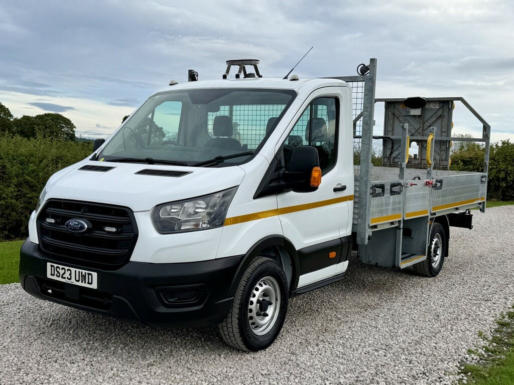 Ford Transit Custom 2.0 Transit Leader 350 L4 2.0L Ecoblue 130Ps Rwd T DS23UWD White