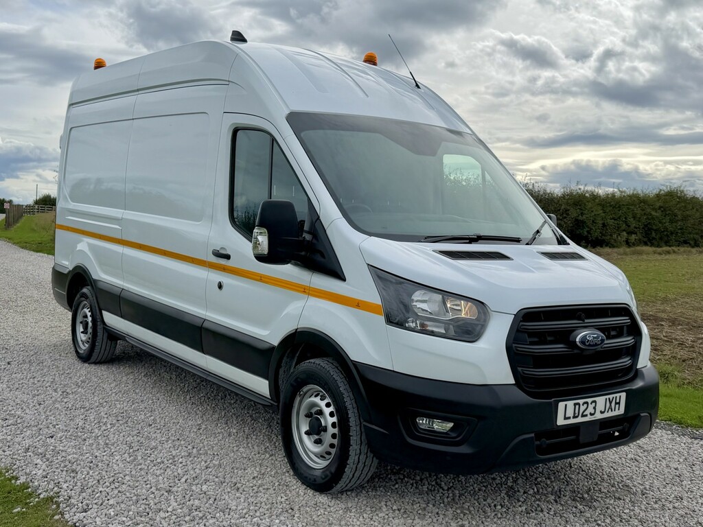 Ford Transit Custom 2.0 Transit Leader Van 350 L3 2.0L 130Ps Rwd 6 Spe LD23JXH White #2