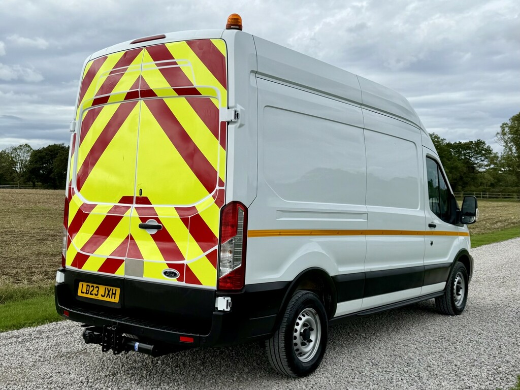 Ford Transit Custom 2.0 Transit Leader Van 350 L3 2.0L 130Ps Rwd 6 Spe LD23JXH White #4