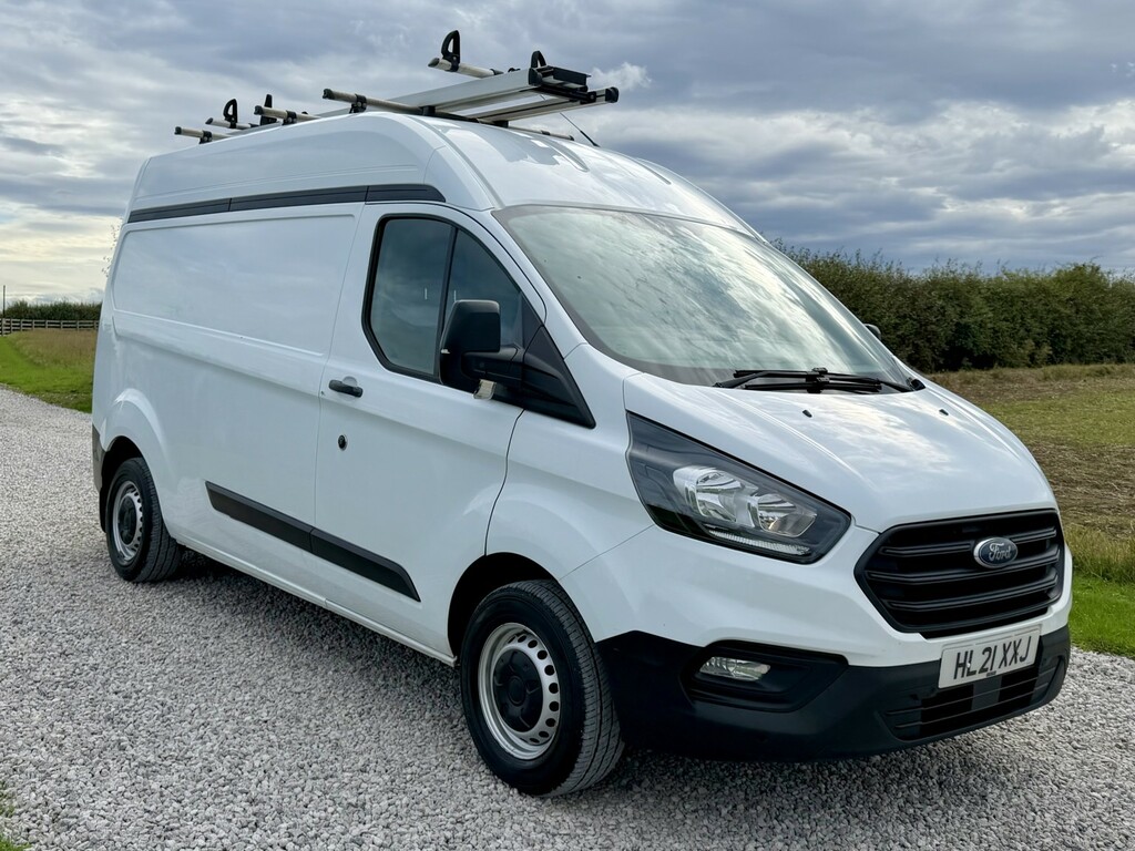 Ford Transit Custom 2.0 Transit Custom Leader Van 300 L2 2.0L Ecoblue White