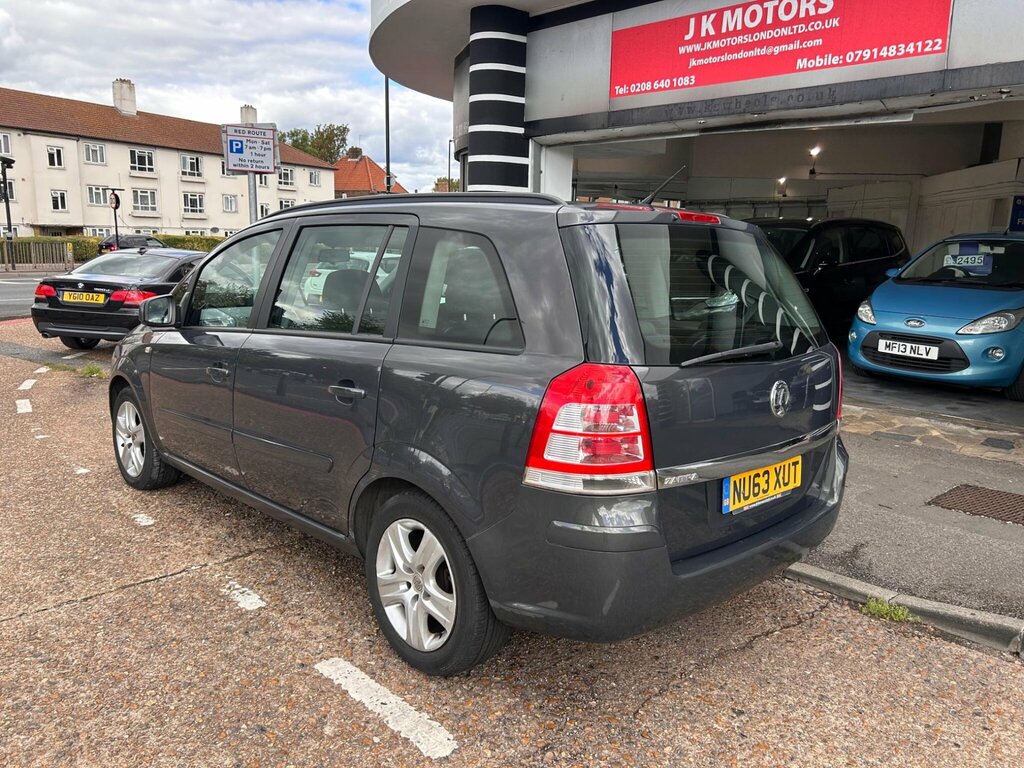 Vauxhall Zafira 1.6 16V Exclusiv Euro 5 Grey #4