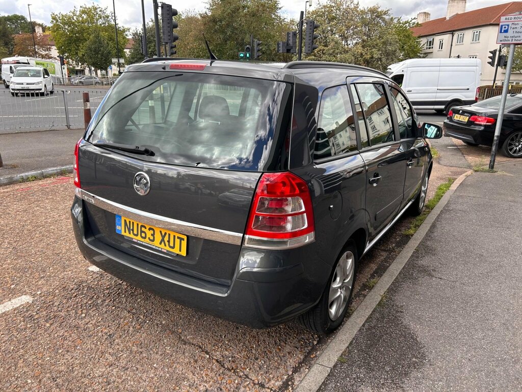 Vauxhall Zafira 1.6 16V Exclusiv Euro 5 Grey #6