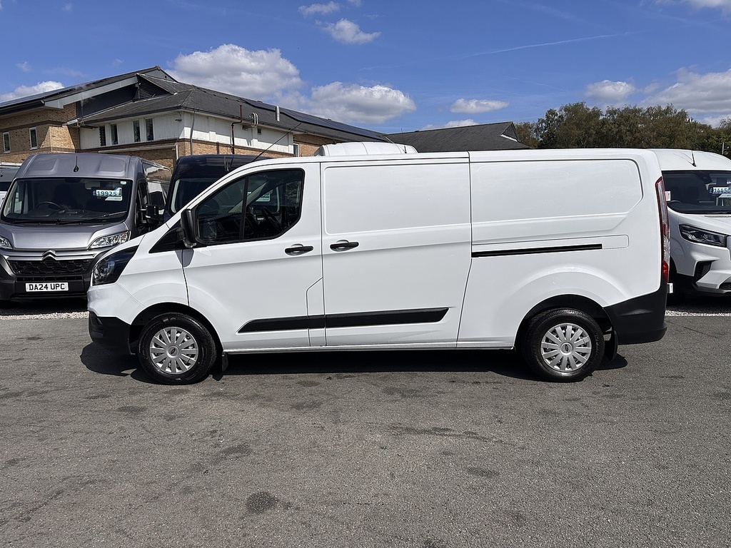 Ford Transit Custom 300 Ecoblue L2h1 Euro 6 2019 U2675 Ulez CT19XKA White #5