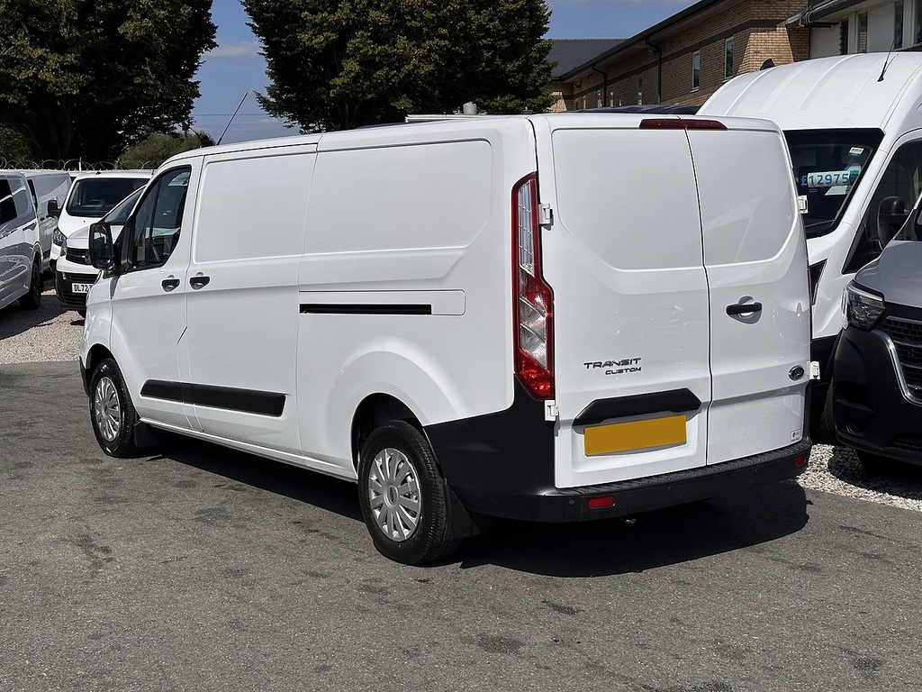 Ford Transit Custom 300 Ecoblue L2h1 Euro 6 2019 U2675 Ulez CT19XKA White #6