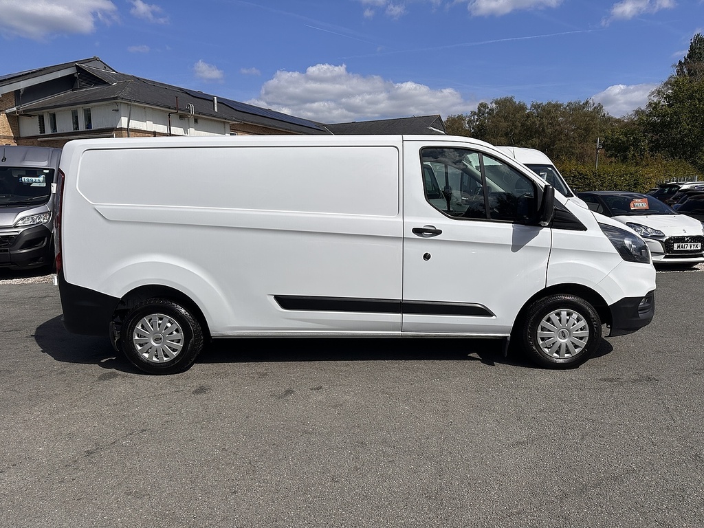 Ford Transit Custom 300 Ecoblue L2h1 Euro 6 2019 U2675 Ulez CT19XKA White #4