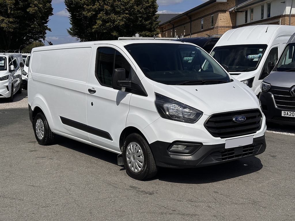 Ford Transit Custom 300 Ecoblue L2h1 Euro 6 2019 U2675 Ulez CT19XKA White #3