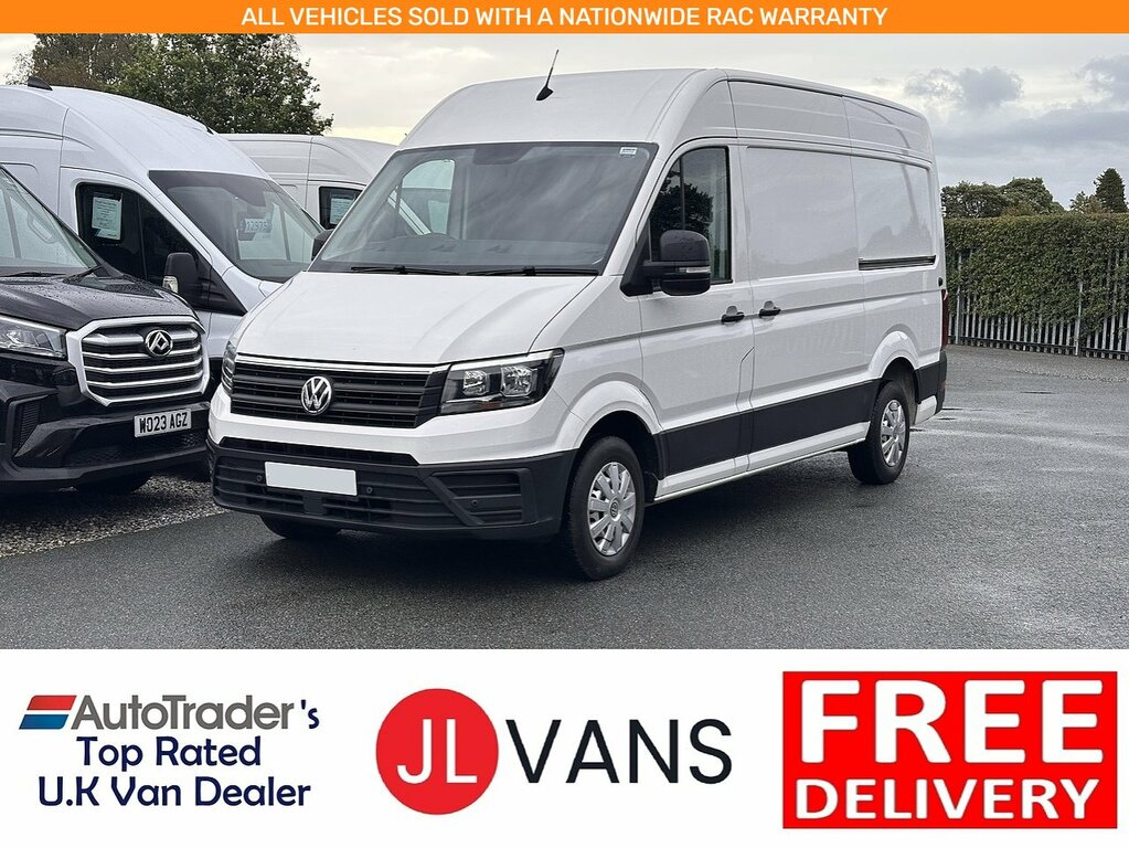 Volkswagen Crafter Tdi Cr35 Trendline L2h2 Euro 6 140Ps Ac 2020 U286 White