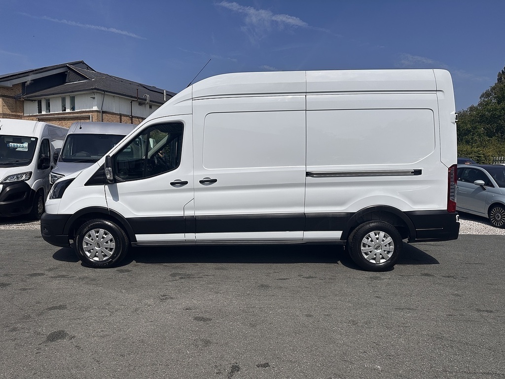 Ford Transit Custom 350 Ecoblue Leader L3h3 Euro 6 130Ps Ac 2024 U292 White #5
