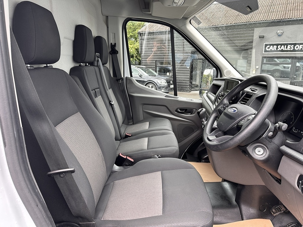 Ford Transit Custom 350 Ecoblue Leader L3h3 Euro 6 130Ps Ac 2024 U292 White #2