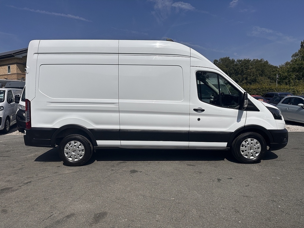 Ford Transit Custom 350 Ecoblue Leader L3h3 Euro 6 130Ps Ac 2024 U292 White #4