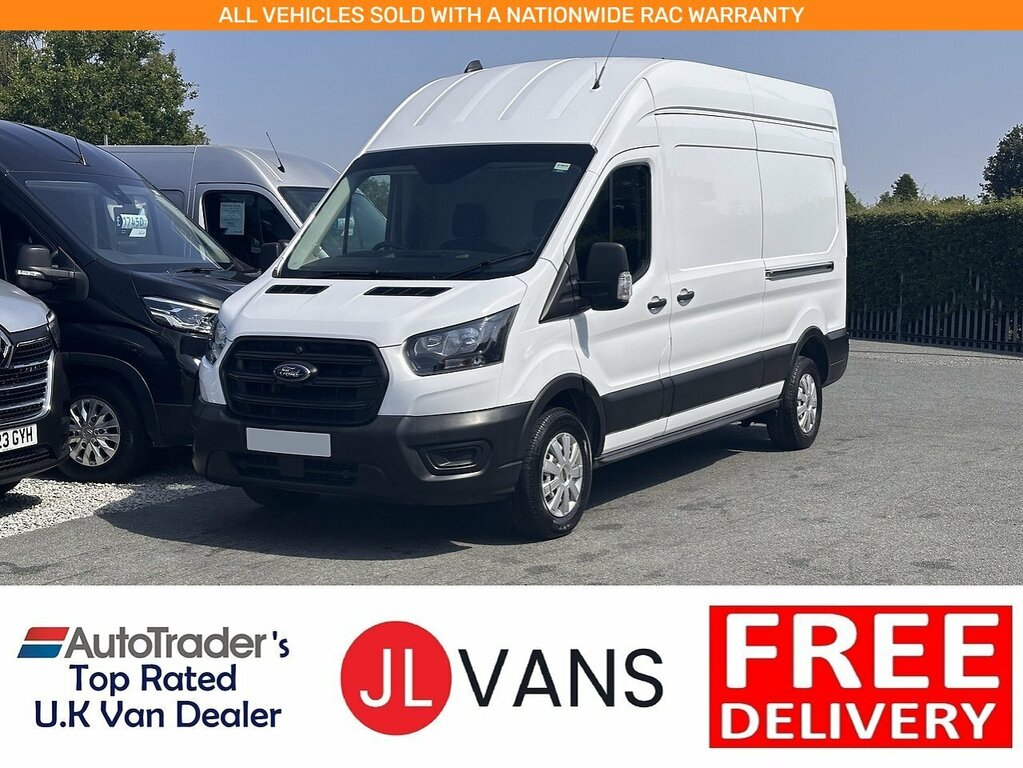 Ford Transit Custom 350 Ecoblue Leader L3h3 Euro 6 130Ps Ac 2024 U292 White