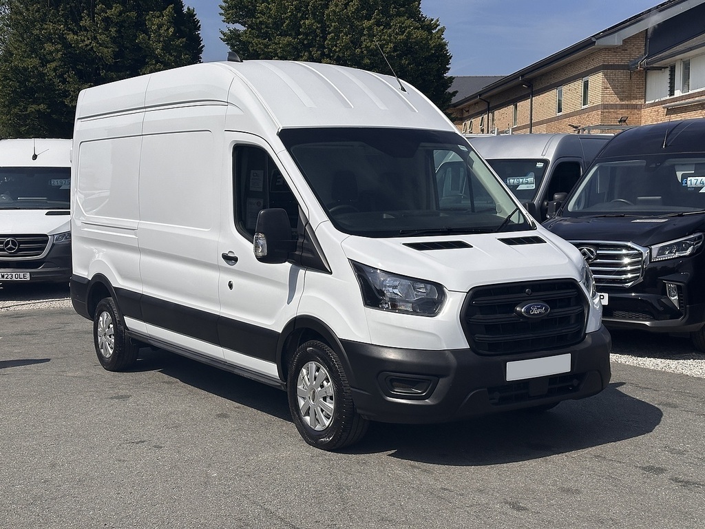 Ford Transit Custom 350 Ecoblue Leader L3h3 Euro 6 130Ps Ac 2024 U292 White #3