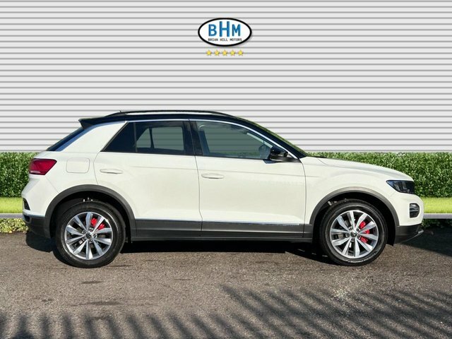 Volkswagen T-Roc 2021 1.0 Tsi Design Suv Euro 6 White #2
