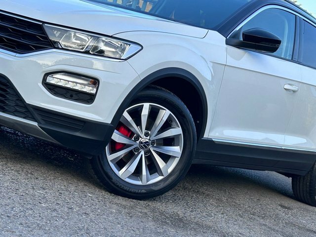 Volkswagen T-Roc 2021 1.0 Tsi Design Suv Euro 6 White #4