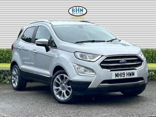 Ford Ecosport 2019 1.0T Ecoboost Gpf Titanium Suv Man Silver