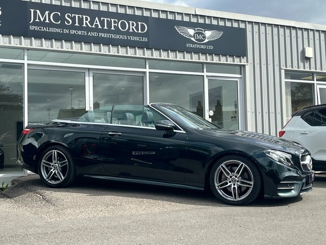 Mercedes-Benz E Class 2018 2.0 E220d Amg Line Premium Cabriolet Di GU18YZD Green #4