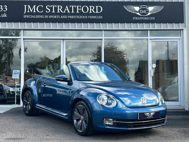 Volkswagen Beetle 2016 1.2 Tsi Bluemotion Tech Design Cabriolet Blue