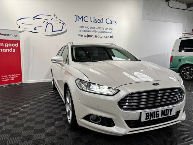 Ford Mondeo 2.0 Tdci Titanium Estate Euro 6 White #4