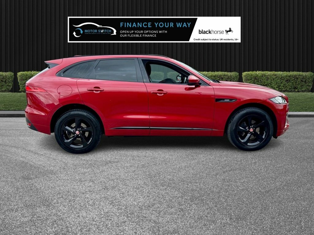 Jaguar F-Pace 2L R-sport Red #4