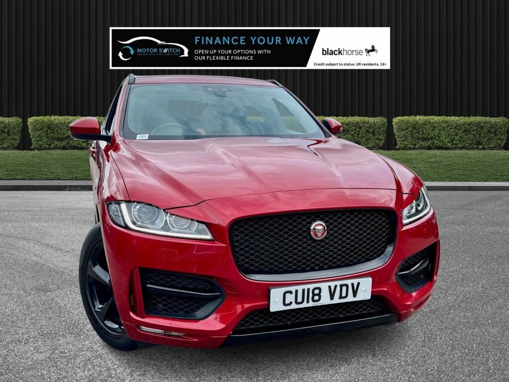 Jaguar F-Pace 2L R-sport Red #5