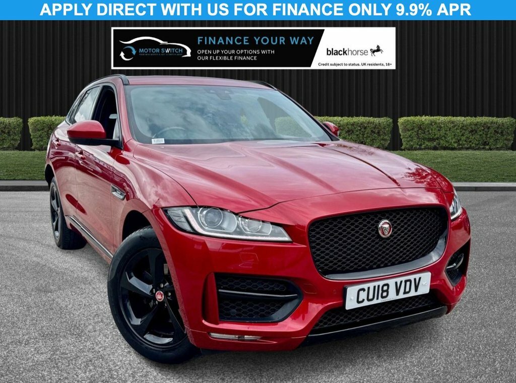 Jaguar F-Pace 2L R-sport Red