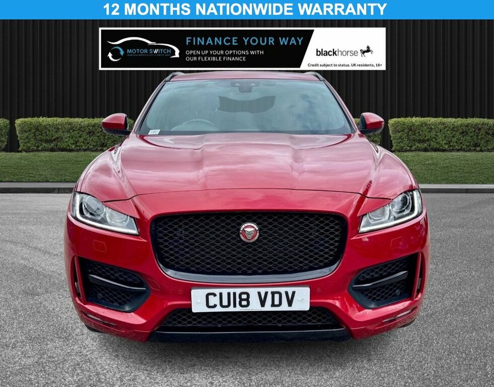Jaguar F-Pace 2L R-sport Red #2