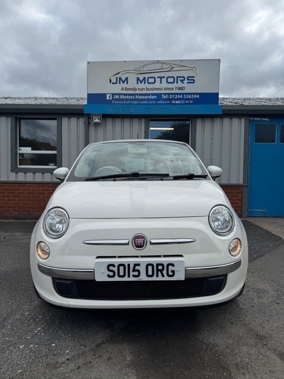 Fiat 500 1.2 Pop Euro 6 Ss White #8
