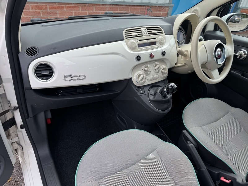 Fiat 500 1.2 Pop Euro 6 Ss White #13