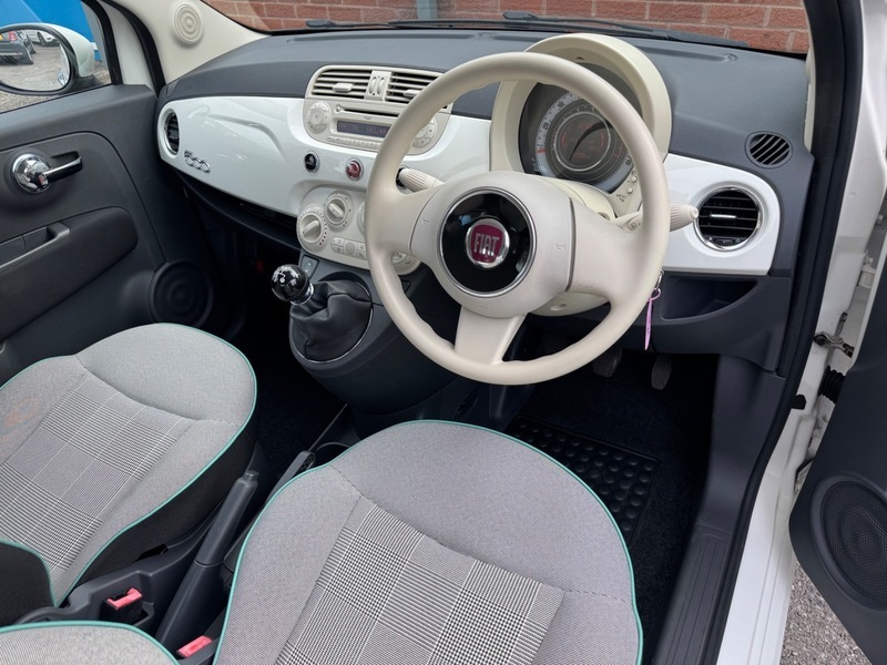 Fiat 500 1.2 Pop Euro 6 Ss White #10