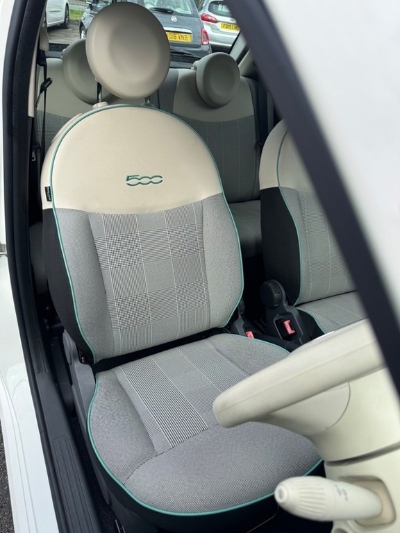Fiat 500 1.2 Pop Euro 6 Ss White #9
