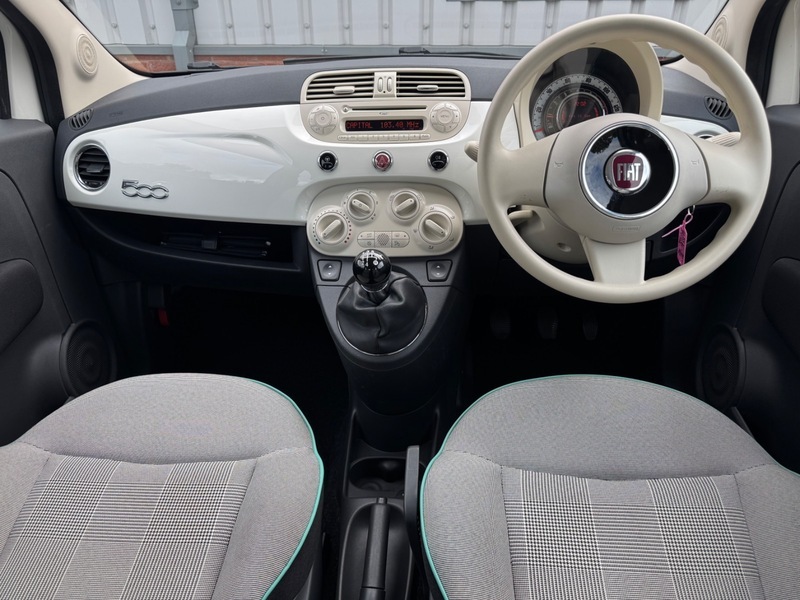 Fiat 500 1.2 Pop Euro 6 Ss White #11