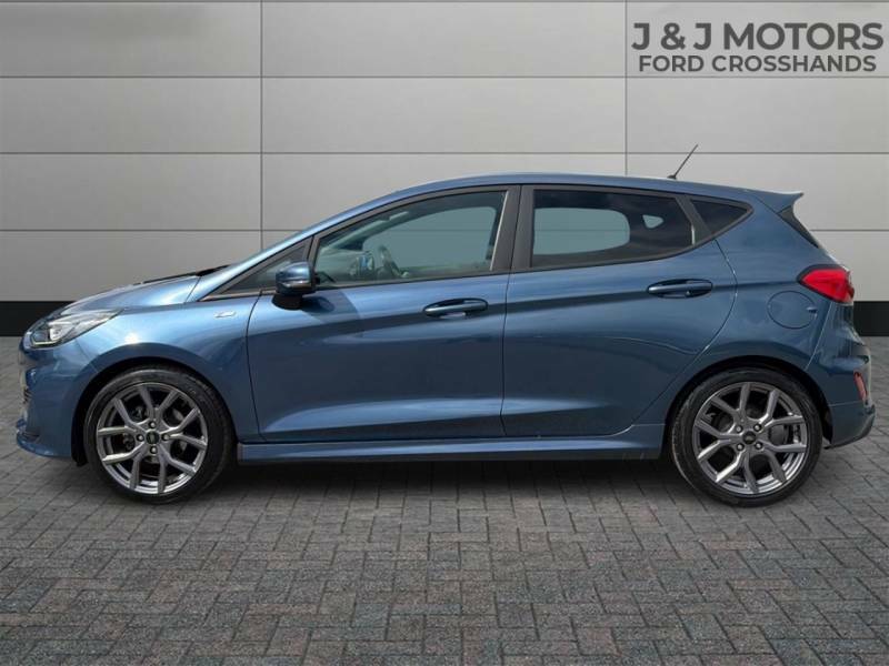 Ford Fiesta 1.0 Ecoboost Hybrid Mhev 125 St-line Blue #6