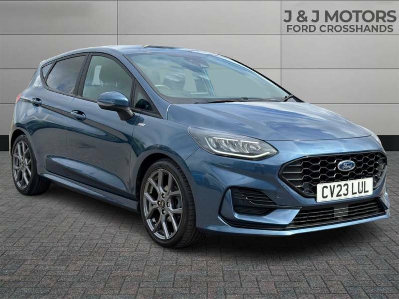 Ford Fiesta 1.0 Ecoboost Hybrid Mhev 125 St-line Blue