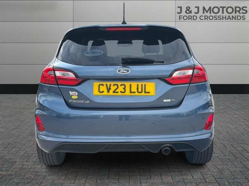 Ford Fiesta 1.0 Ecoboost Hybrid Mhev 125 St-line Blue #4