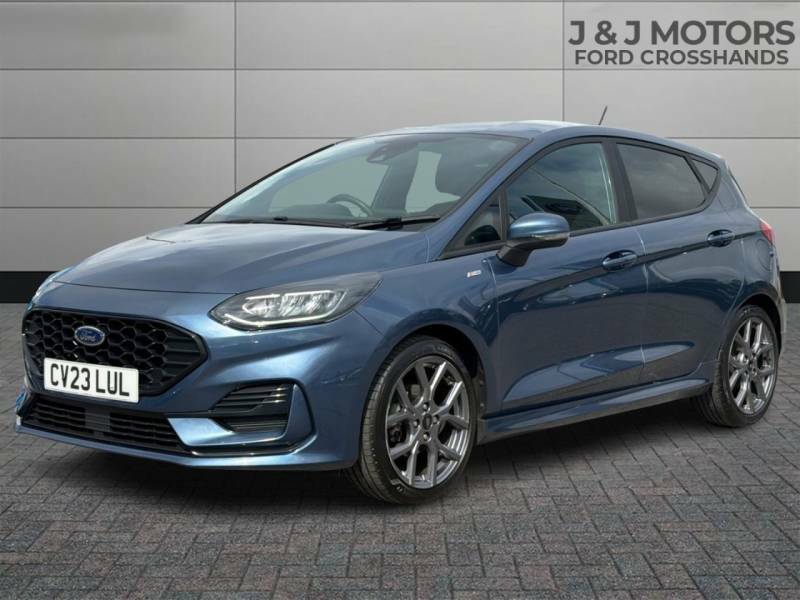 Ford Fiesta 1.0 Ecoboost Hybrid Mhev 125 St-line Blue #2
