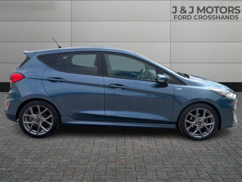 Ford Fiesta 1.0 Ecoboost Hybrid Mhev 125 St-line Blue #5