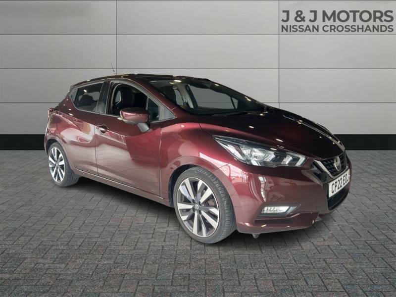 Nissan Micra 1.0 Ig-t 92 Tekna Cvt Red