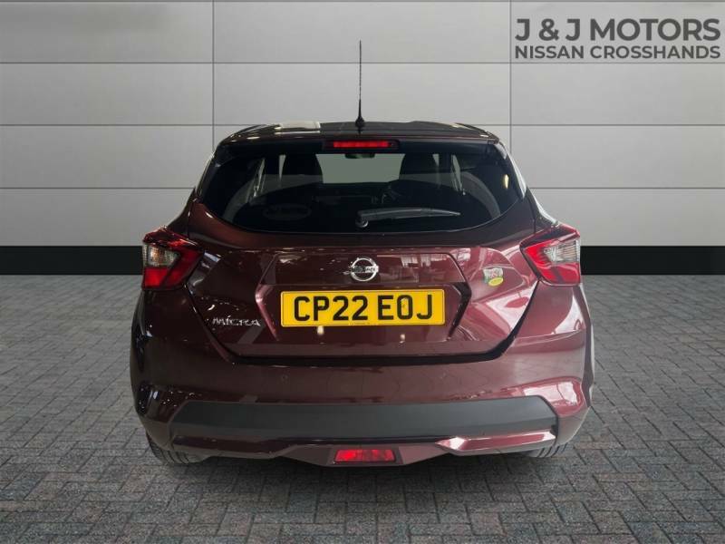 Nissan Micra 1.0 Ig-t 92 Tekna Cvt Red #5