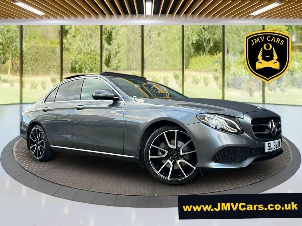 Mercedes-Benz E Class Saloon 2.0 E220d Amg Line Premium G-tronic 4Mat Grey