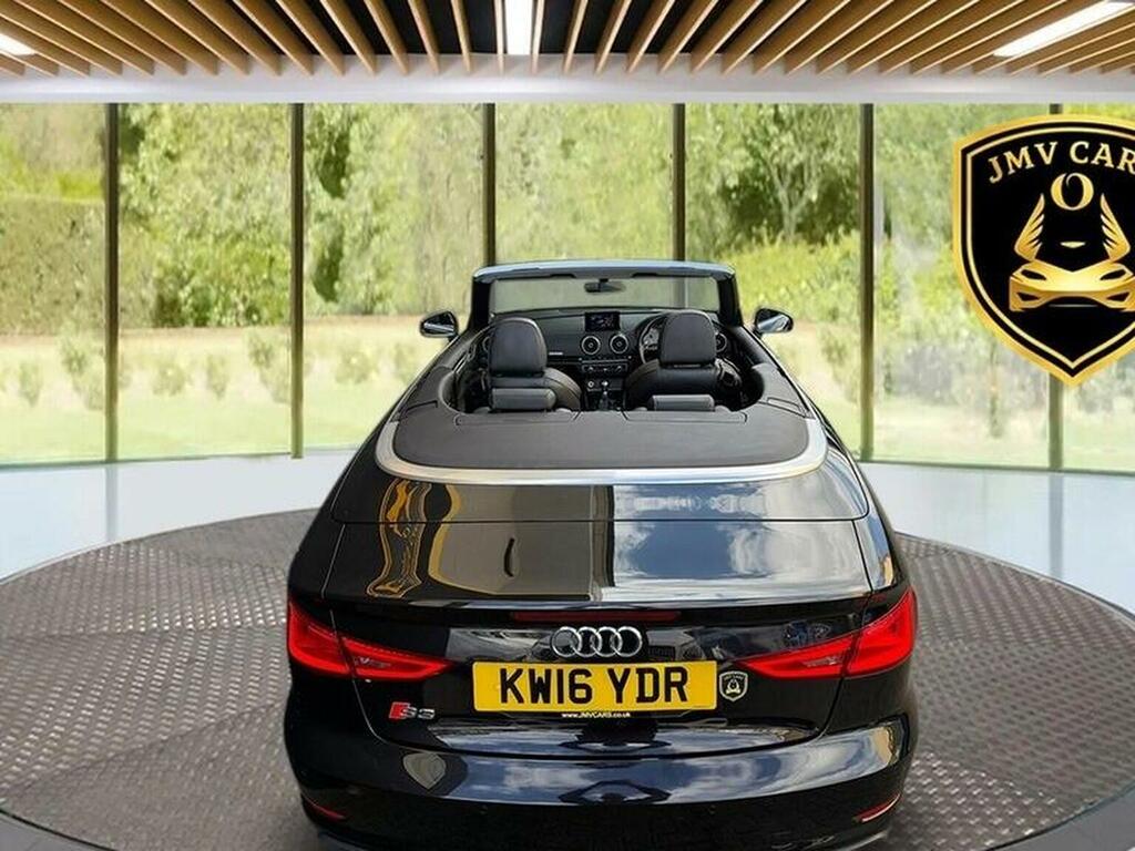 Audi S3 Convertible 2.0 Tfsi Cabriolet S Tronic Quattro Eu Black #5