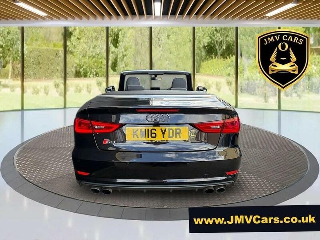 Audi S3 Convertible 2.0 Tfsi Cabriolet S Tronic Quattro Eu Black #4