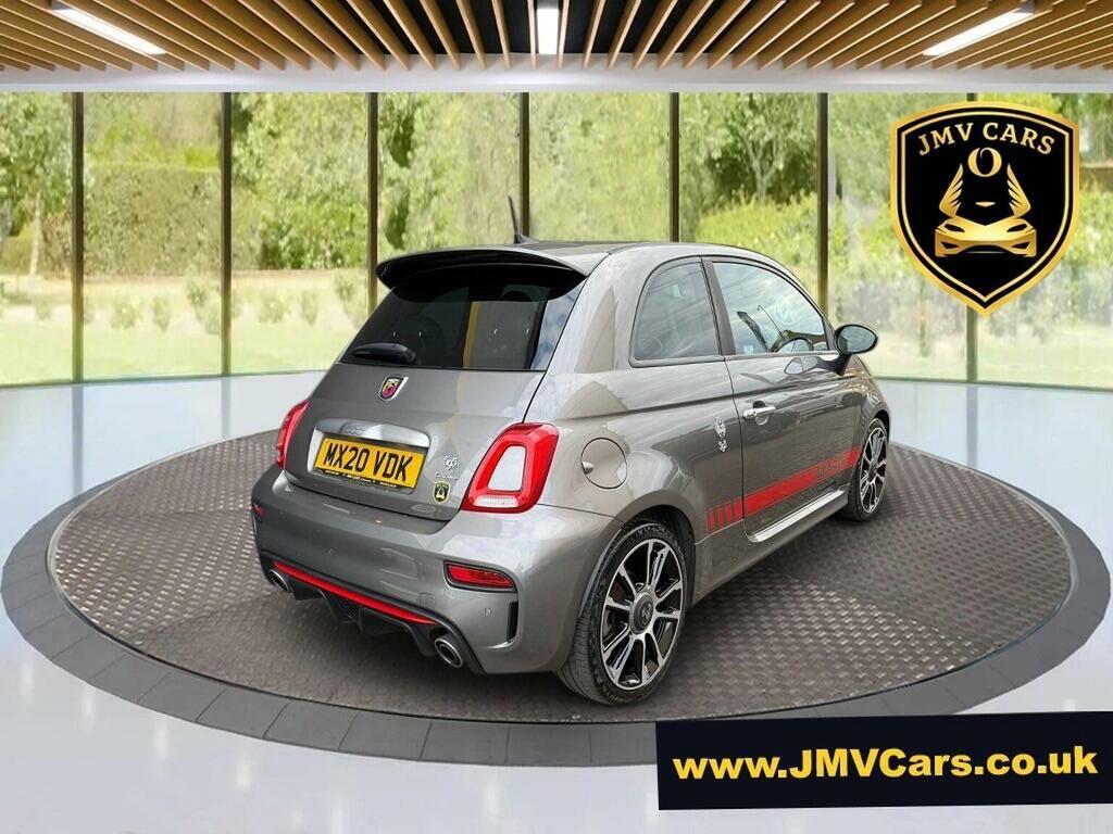 Abarth 595 Hatchback 1.4 T-jet Turismo 70Th Euro 6 2020 MX20VDK Grey #6