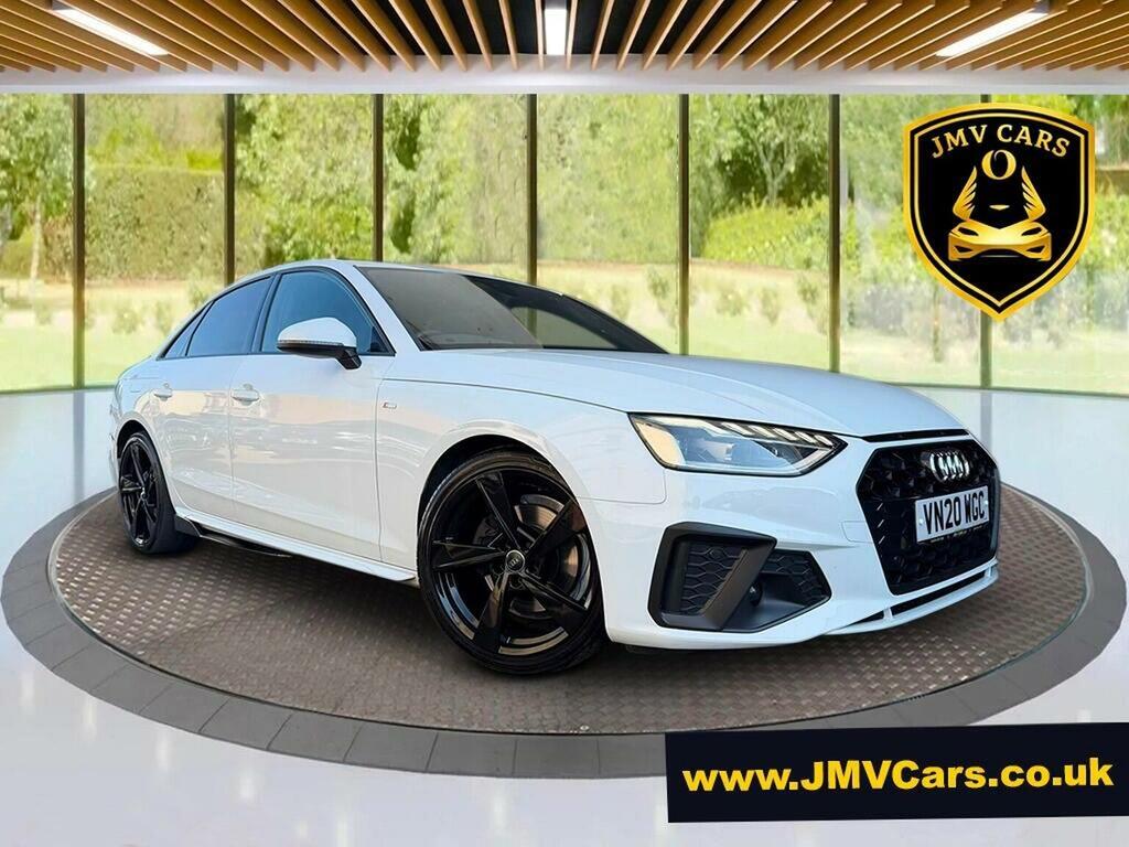 Audi A4 Saloon 2.0 Tfsi 35 S Line S Tronic Euro 6 Ss White