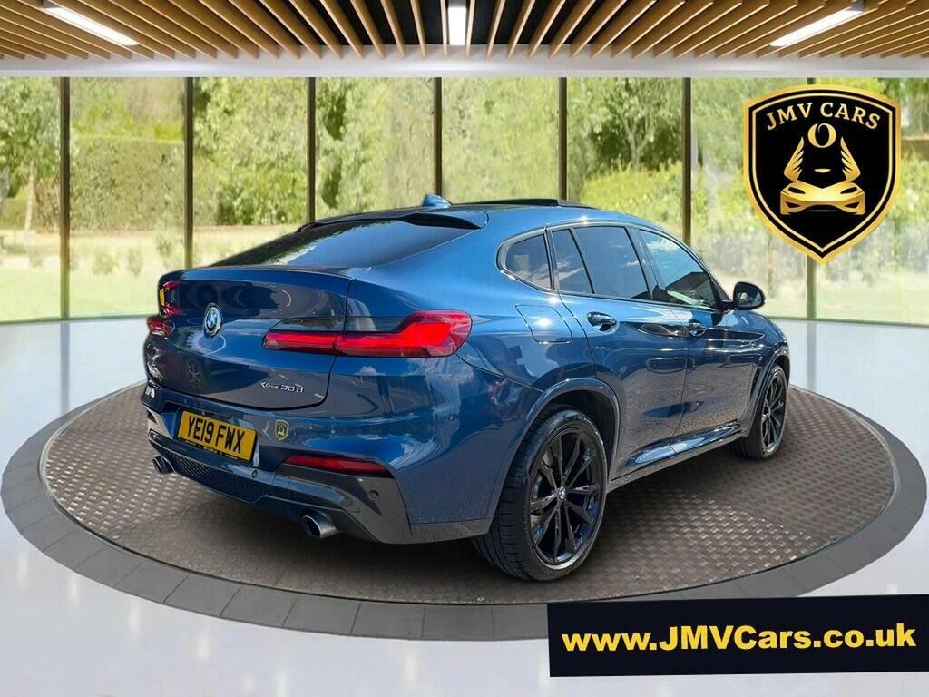 BMW X4 Suv 3.0 30D M Sport Xdrive Euro 6 Ss YE19FWX Blue #6