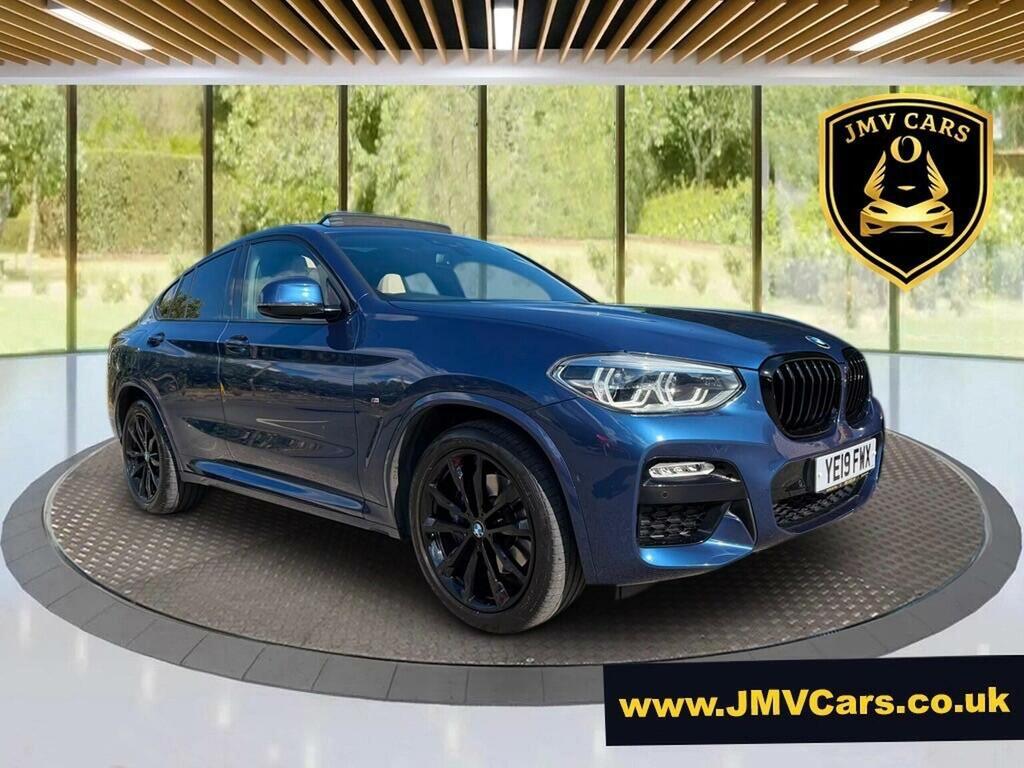 BMW X4 Suv 3.0 30D M Sport Xdrive Euro 6 Ss YE19FWX Blue #5