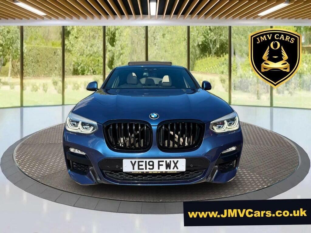 BMW X4 Suv 3.0 30D M Sport Xdrive Euro 6 Ss YE19FWX Blue #3