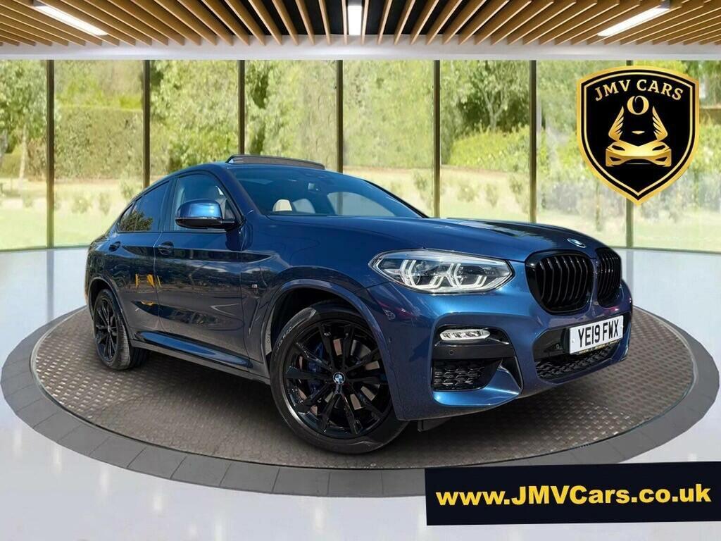 BMW X4 Suv 3.0 30D M Sport Xdrive Euro 6 Ss YE19FWX Blue