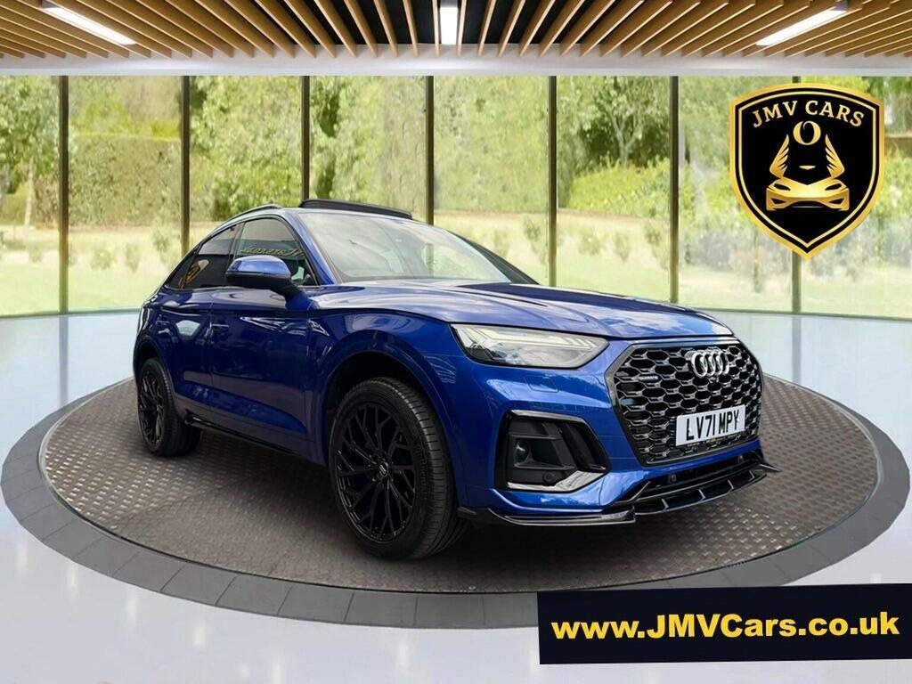 Audi Q5 Suv 2.0 Tfsi 45 S Line Sportback S Tronic Quattro Blue #5